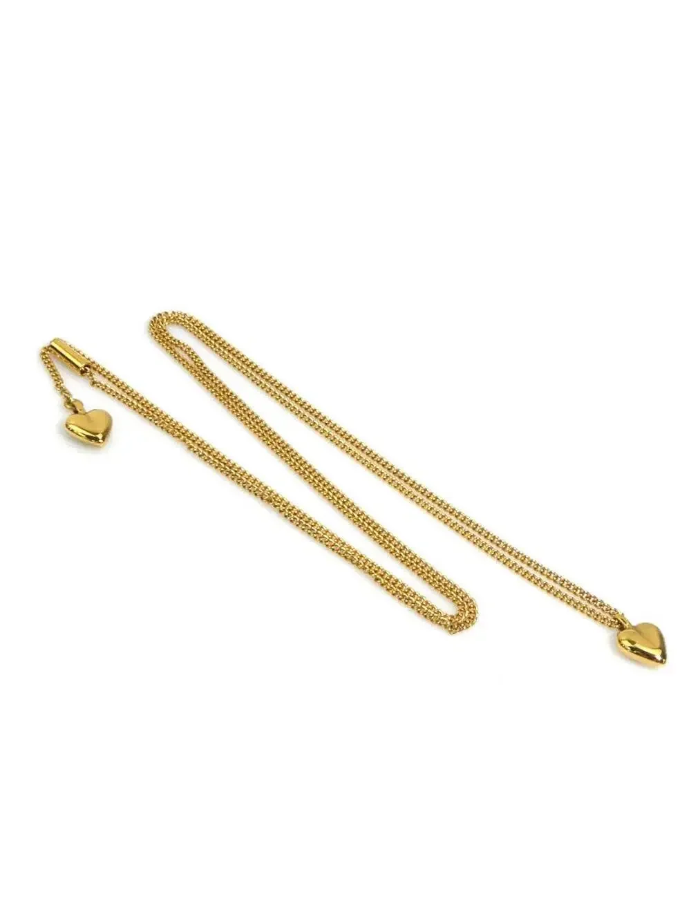Auth Saint Laurent Necklace Gold Metal #302839S19B